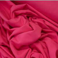 ORGANIC FRENCH TERRY BASIC HOT PINK