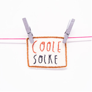EMBROIDERED PATCH COOLE SOCKE