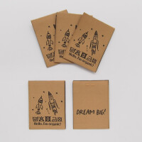 WOVEN LABEL ROCKETS TOFFEE (5 pcs)