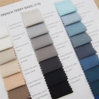 COLOR CARD ORGANIC FRENCH TERRY VERSION 08/25