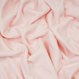 ORGANIC FRENCH TERRY BRUSHED PALE ROSE