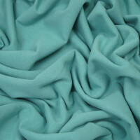 ORGANIC FRENCH TERRY BRUSHED SEA GREEN