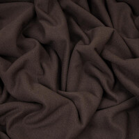 ORGANIC FRENCH TERRY BRUSHED MOCHA BROWN