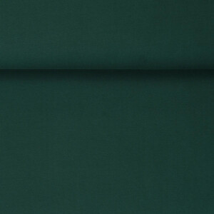 ORGANIC FRENCH TERRY BRUSHED HUNTER GREEN