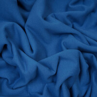 ORGANIC FRENCH TERRY BRUSHED COBALT BLUE