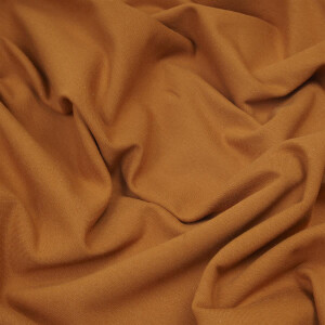 ORGANIC FRENCH TERRY BASIC AMBER BROWN