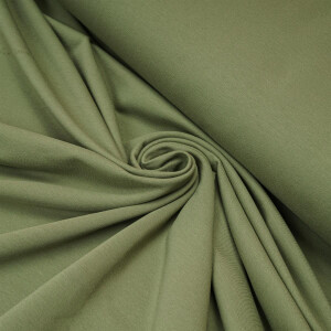 ORGANIC FRENCH TERRY BASIC GRASS GREEN