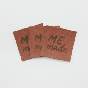 FAUX LEATHER LABEL ME MADE (3 pcs)