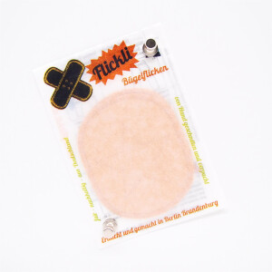 KNEE PATCHES CANVAS STARS MUSTARD (2pcs.)
