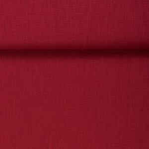 LINEN WASHED STRAWBERRY RED