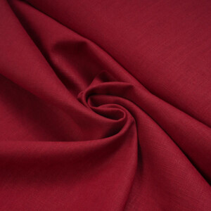 LINEN WASHED STRAWBERRY RED