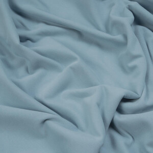 ORGANIC FRENCH TERRY BRUSHED CALM BLUE