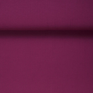 TENCEL DERBY RIBBED JERSEY CHERRY