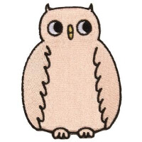 PATCH EMBROIDERED OWL