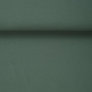 BAMBOO COTTON JERSEY FOREST GREEN