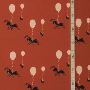 ORGANIC FRENCH TERRY ANTS WITH BALLOON LE LOUP ART
