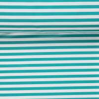PERFORMANCE ACTIVEWEAR STRIPES TEAL/WHITE