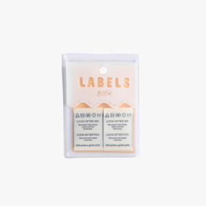 WOVEN LABEL LOOK AFTER ME, LOOK AFTER YOU (6 pcs)
