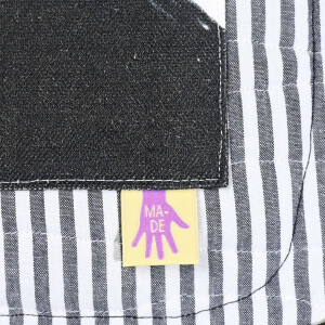 WOVEN LABEL MADE  (6 pcs)