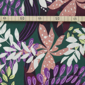 VISCOSE LILLY FOREST GREEN