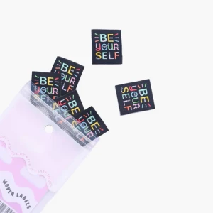 WOVEN LABEL BE YOURSELF (6 pcs)
