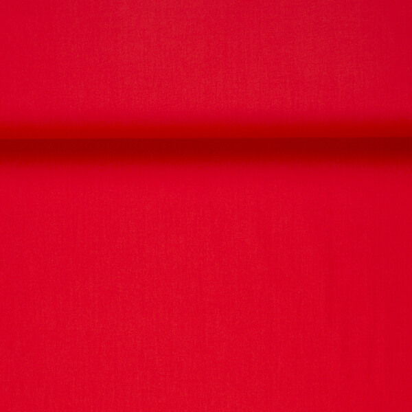 ORGANIC POPLIN BASIC red