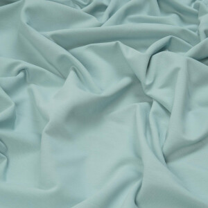 ORGANIC FRENCH TERRY BRUSHED BB PASTEL BLUE