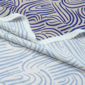 VISCOSE BLUE LINE ABSTRACT