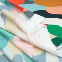 VISCOSE TWILL ABSTRAKT FARVESPIL multicolour