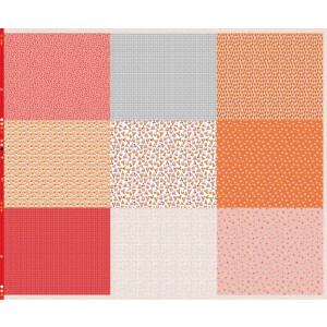 POPLIN PANEL ALL IN ONE FAT QUARTERS Pinkhood