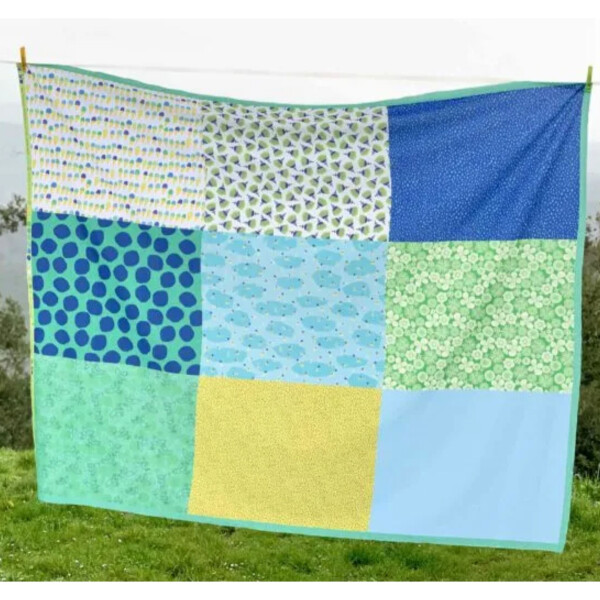 POPLIN PANEL ALL IN ONE FAT QUARTERS Summer Bliss