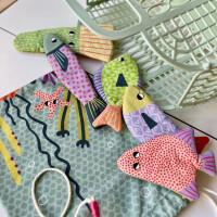 POPLIN PANEL KIDS TOYS TODDLER fishing game