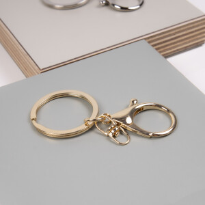 METAL D-RING 25 GOLD gold