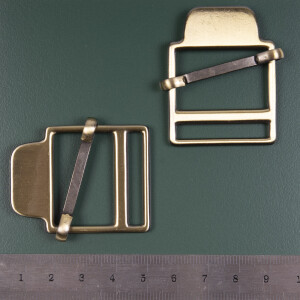 BUCKLE WITH ADJUSTER gold