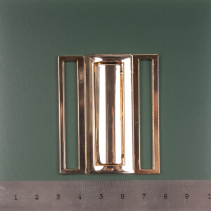 METAL CLASP BELT BUCKLE gold