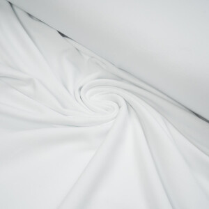 ORGANIC FRENCH TERRY BRUSHED OPTICAL WHITE
